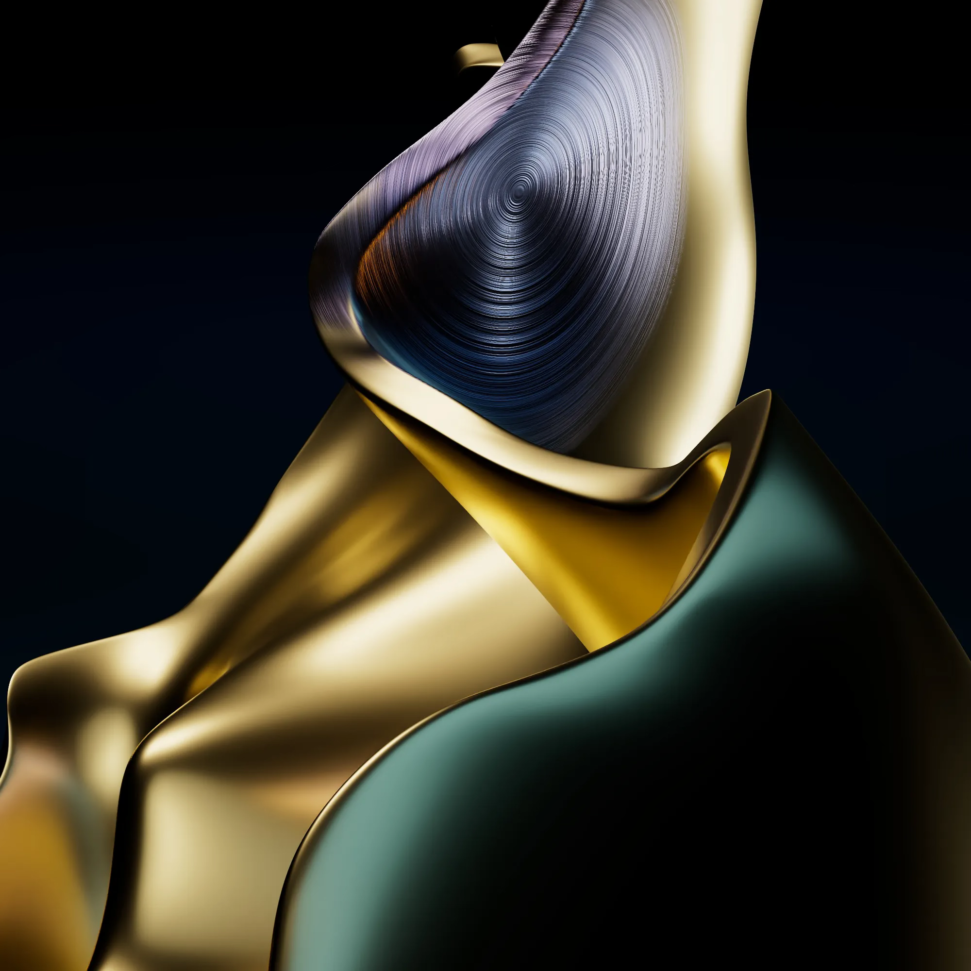 chromatic metal in 3d with displacement
