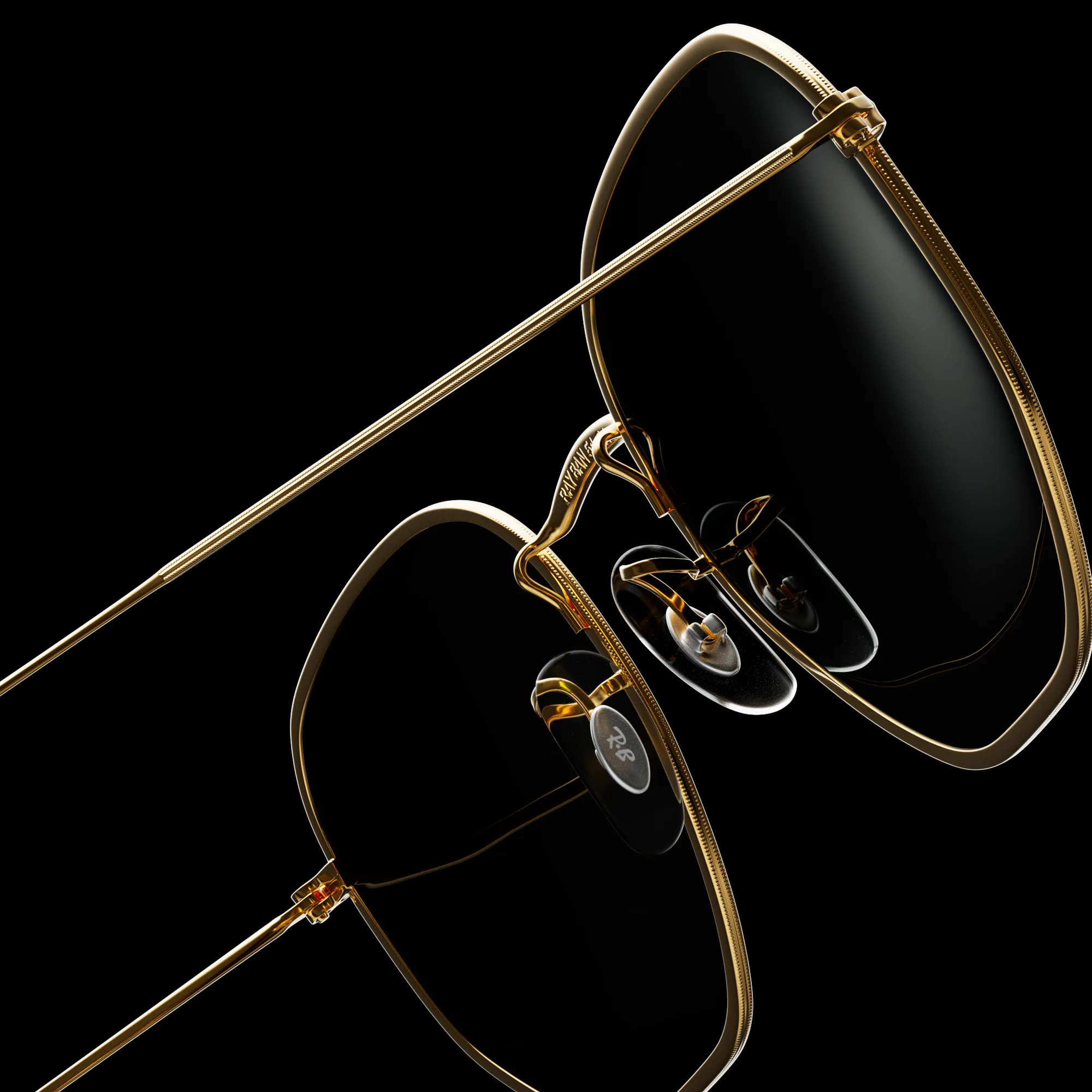 back view of the raybans